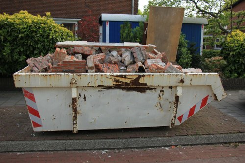 A variety of skips available for hire in Wandsworth