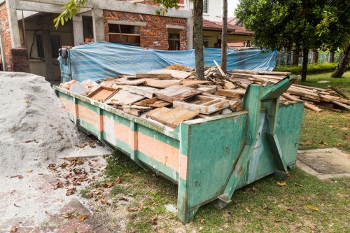 Professional garage clearance team at work in Wandsworth
